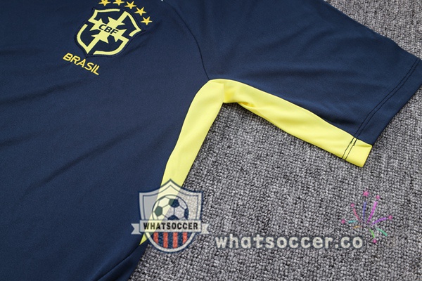 Brazil Training T-Shirts + Pants Blue Royal 2023-2024