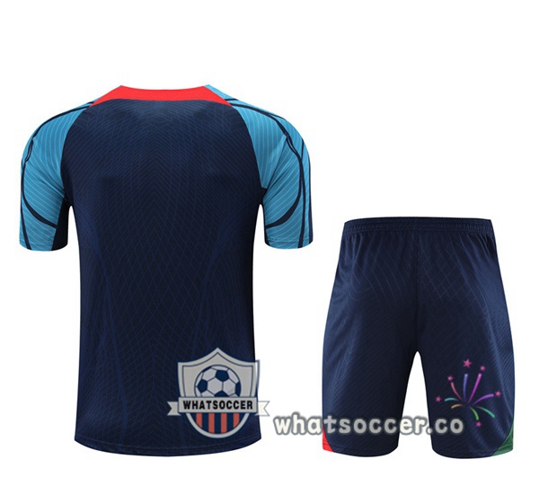 Portugal Training T-Shirts + Shorts Black 2023-2024