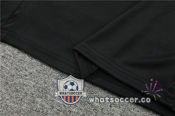 Paris PSG Training T-Shirts + Shorts Black 2023-2024