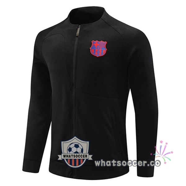 FC Barcelona Soccer Jacket Black 2023-2024