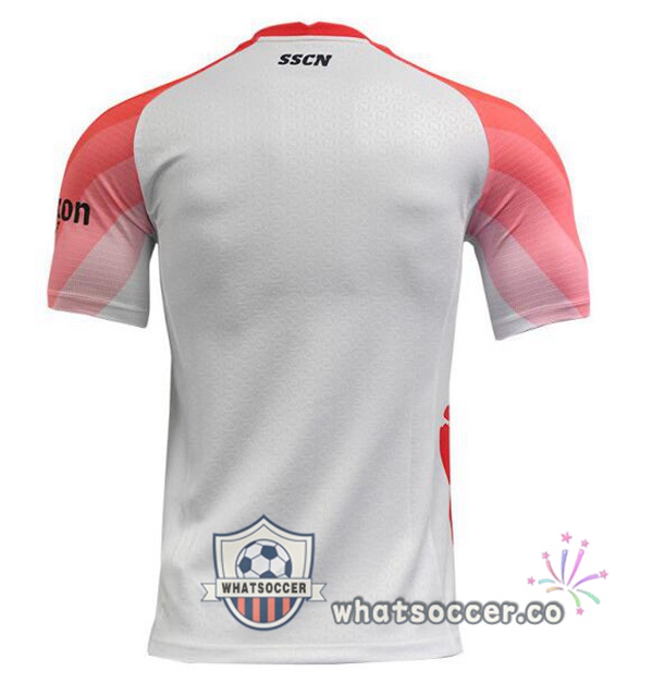 SSC Napoli Valentines Day Soccer Jerseys White Rose 2022-2023