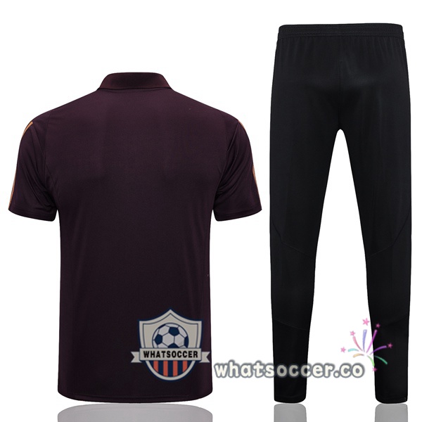 Training Polo Germany + Pants Marron 2023-2024
