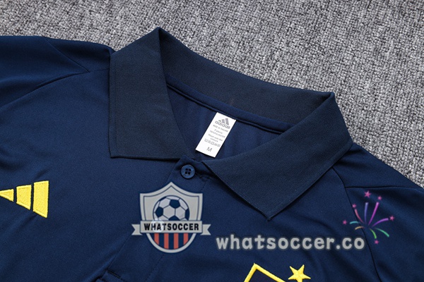 Training Polo Spain + Pants Blue Royal 2023-2024