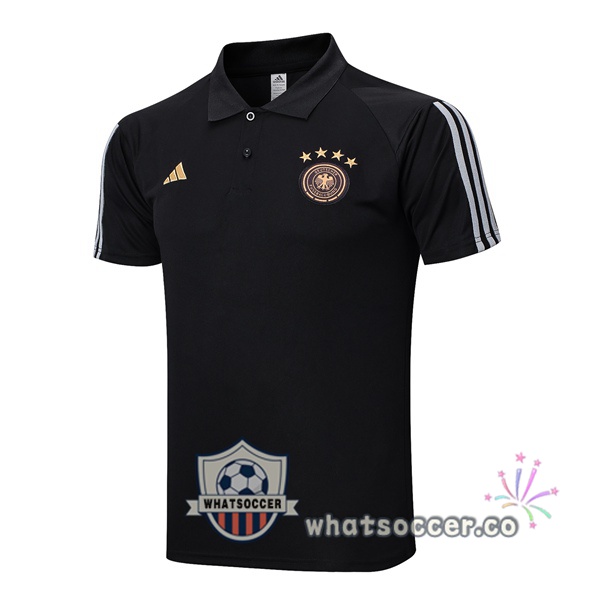 Training Polo Germany Black 2023-2024