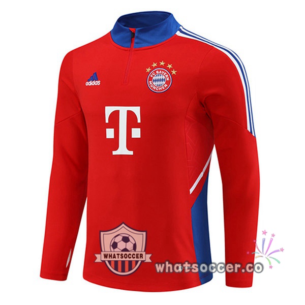 Bayern Munich Soccer Sweater Red 2023-2024