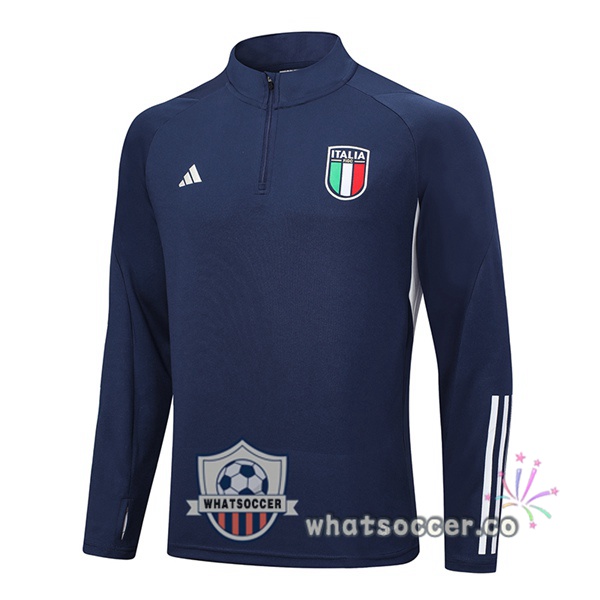 Italy Soccer Sweater Blue Royal 2023-2024