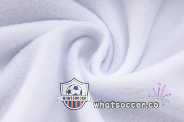 Real Madrid White Hooded Jacket 2023-2024