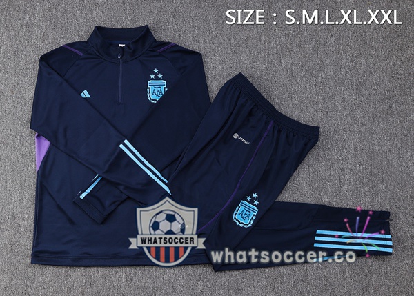 Argentina Blue Royal Tracksuit 2023-2024