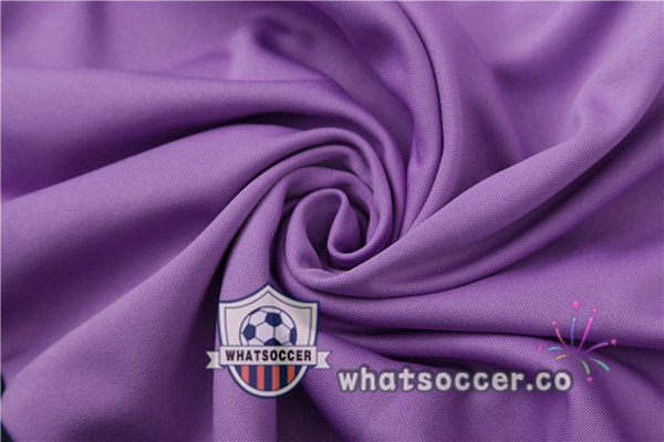 Real Madrid High Collar Purple Tracksuit 2023-2024