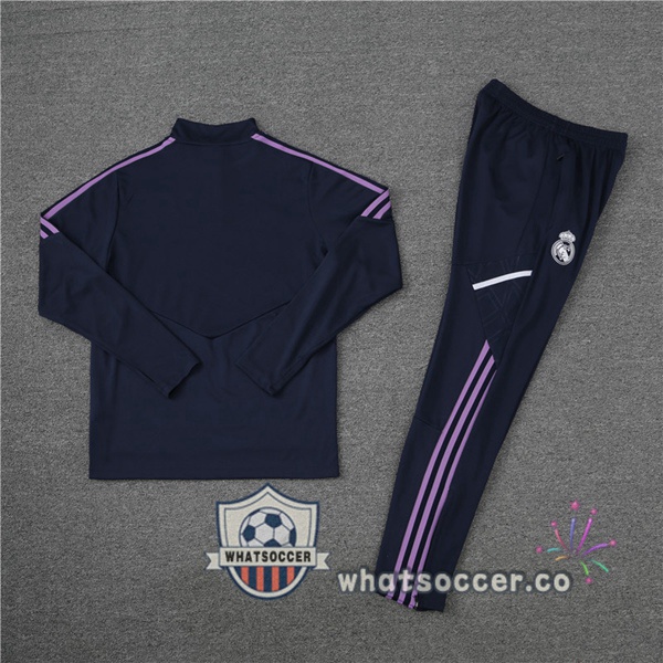 Real Madrid Blue Royal Tracksuit 2023-2024
