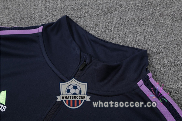 Real Madrid Blue Royal Tracksuit 2023-2024