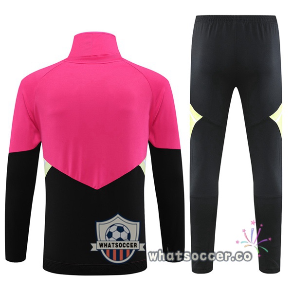Juventus High Collar Red Tracksuit 2023-2024
