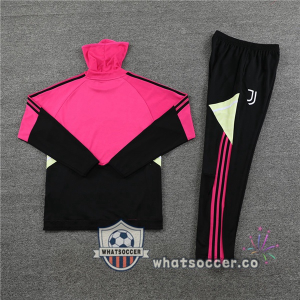 Juventus High Collar Red Tracksuit 2023-2024