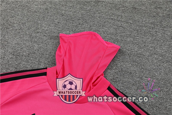 Juventus High Collar Red Tracksuit 2023-2024