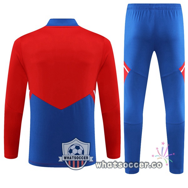 Bayern Munich Red Tracksuit 2023-2024