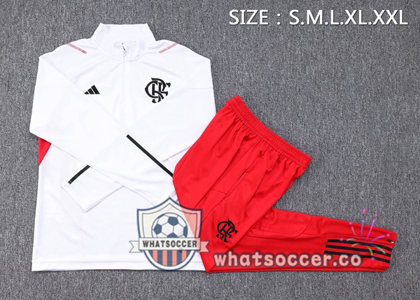 Flamengo White Tracksuit 2023-2024
