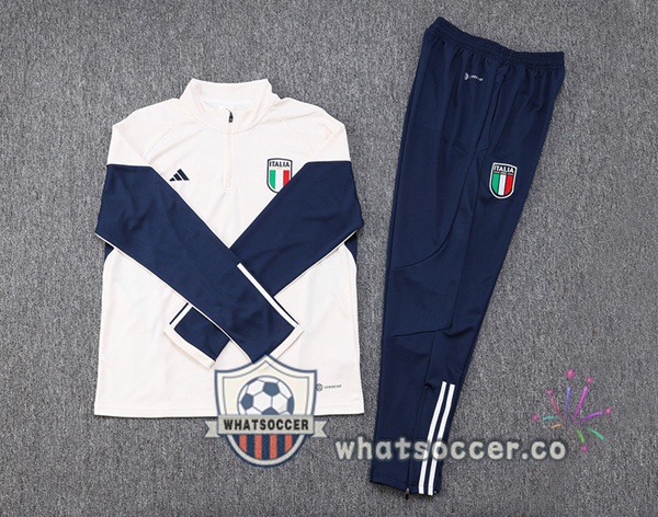 Italy White Tracksuit 2023-2024