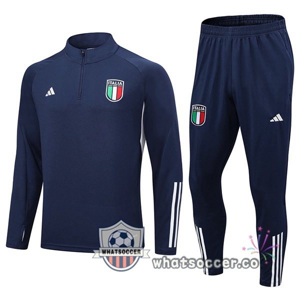 Italy Blue Royal Tracksuit 2023-2024