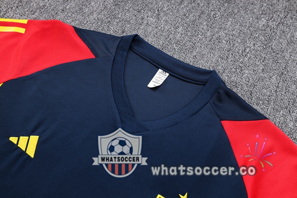 Spain Training T-Shirts + Pants Blue Royal 2023-2024