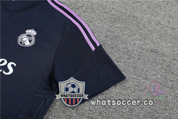 Real Madrid Training T-Shirts + Shorts Blue Royal 2023-2024
