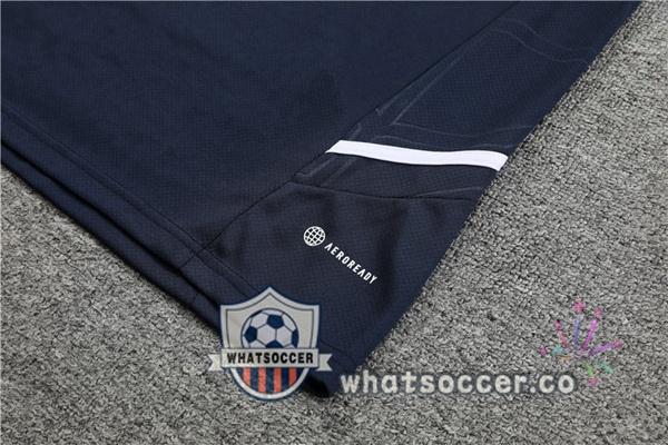 Real Madrid Training T-Shirts + Shorts Blue Royal 2023-2024