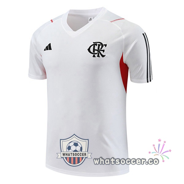 Flamengo Training T-Shirts White 2023-2024