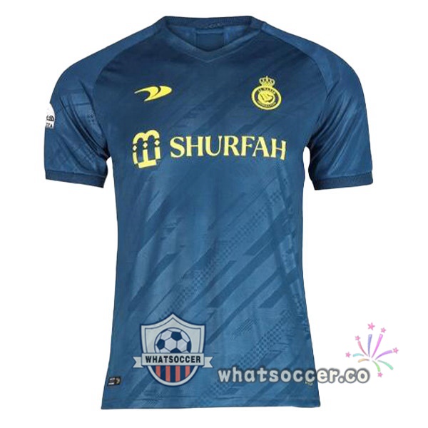 Al-Nassr FC Away Soccer Jerseys Blue 2022-2023