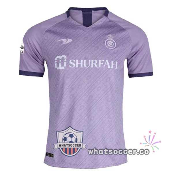 Al-Nassr FC Fourth Soccer Jerseys Purple 2022-2023