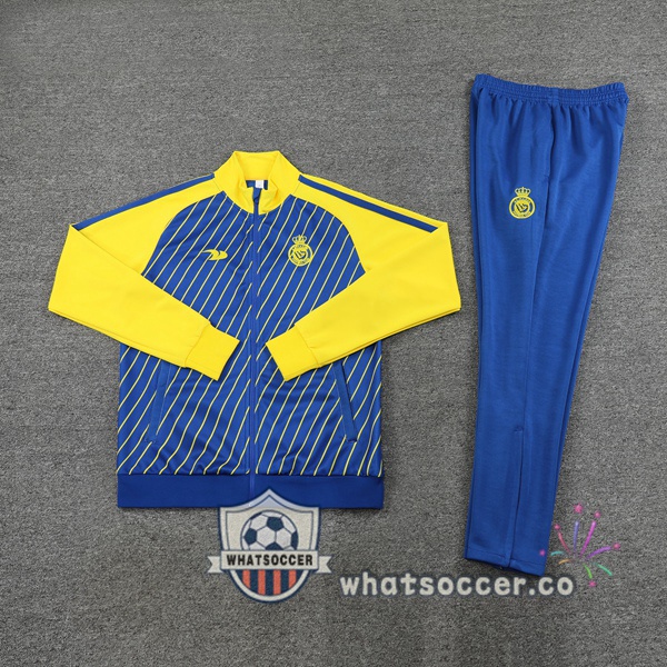 Al-Nassr FC Blue Training Jacket 2023-2024