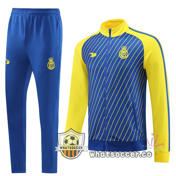 Al-Nassr FC Blue Training Jacket 2023-2024