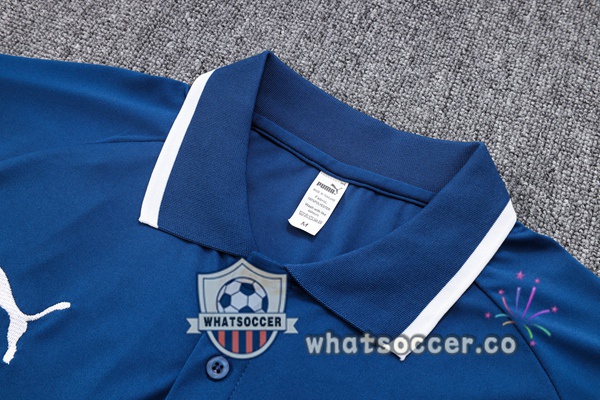 Training Polo Olympique de Marseille + Pants Blue 2023-2024