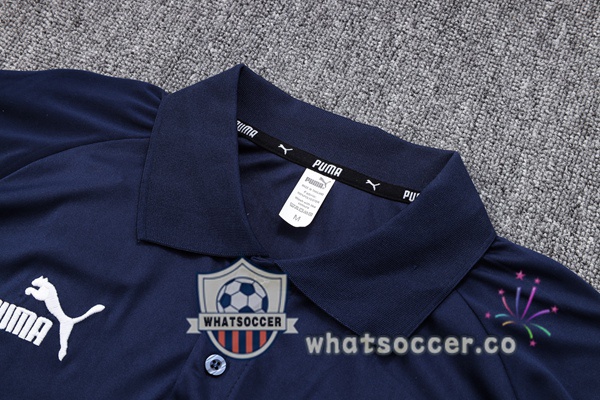 Training Polo Olympique de Marseille + Pants Blue Royal 2023-2024