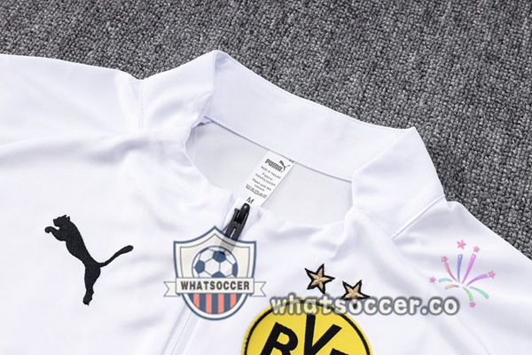 Dortmund BVB White Tracksuit 2023-2024