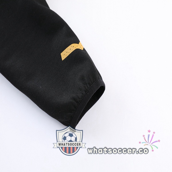 Olympique de Marseille Black Hooded Jacket 2023-2024
