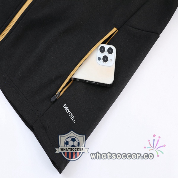 Olympique de Marseille Black Hooded Jacket 2023-2024