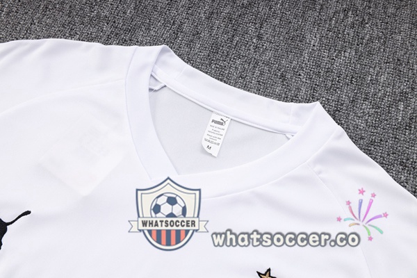 Dortmund BVB Training T-Shirts + Shorts White 2023-2024