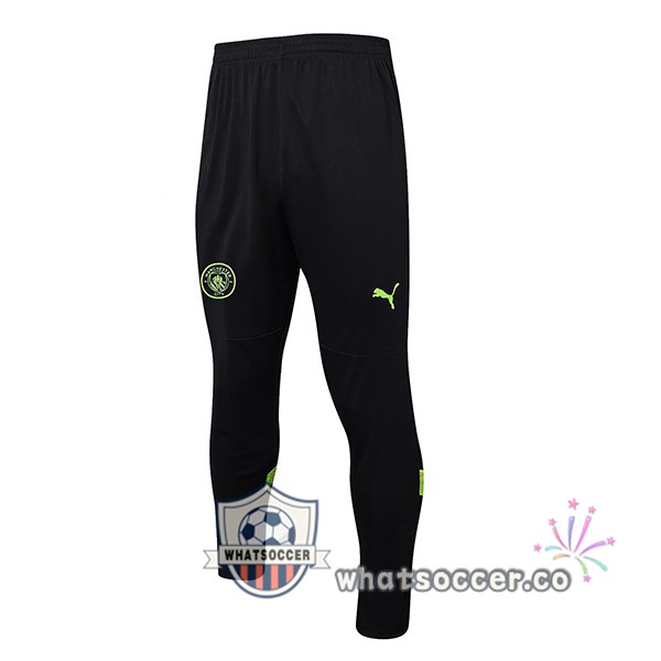 Manchester City Soccer Pants Black 2023-2024