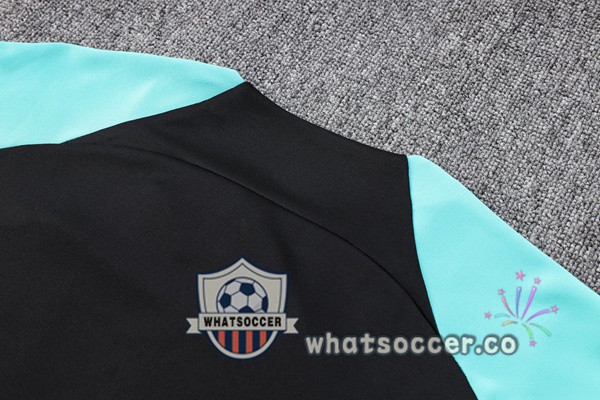 FC Barcelona Black Green Training Jacket 2023-2024