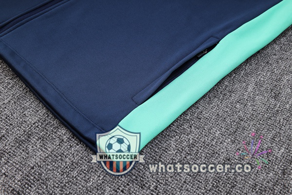 Brazil Blue Royal Hooded Jacket 2023-2024