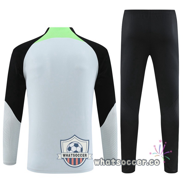 FC Liverpool Gray Tracksuit 2023-2024