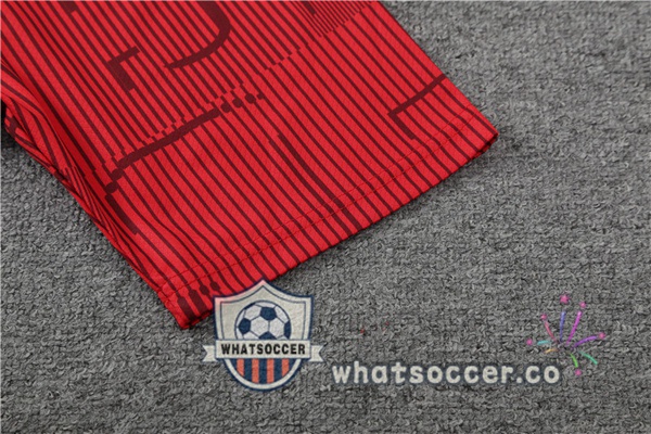 FC Liverpool Training T-Shirts + Shorts Red 2023-2024