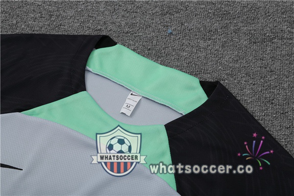 FC Liverpool Training T-Shirts + Shorts Gray 2023-2024