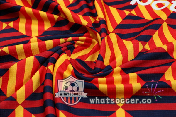 FC Barcelona Training T-Shirts + Shorts Yellow 2023-2024