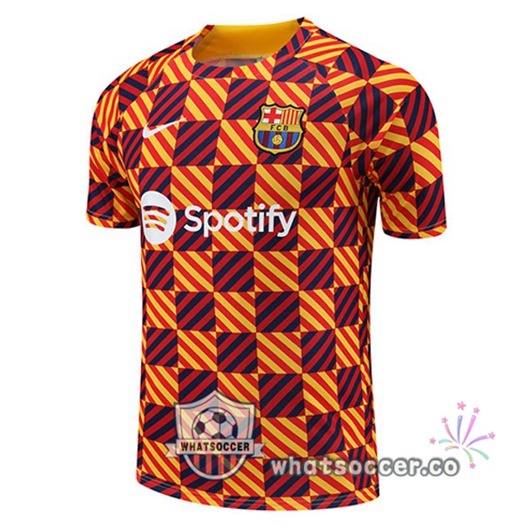 FC Barcelona Training T-Shirts Yellow 2023-2024