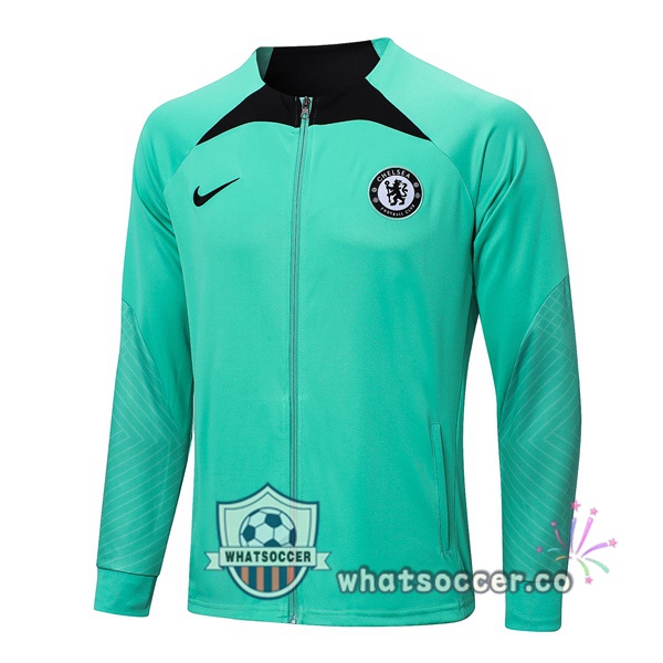 FC Chelsea Soccer Jacket Green 2023-2024