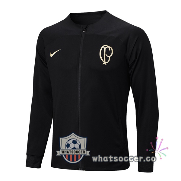 Corinthians Soccer Jacket Black 2023-2024