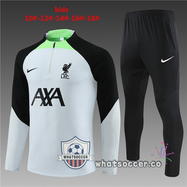 FC Liverpool Kids Gray Tracksuit 2023-2024