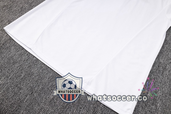 Training Polo Flamengo + Pants White 2023-2024