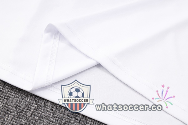 Training Polo Flamengo + Pants White 2023-2024