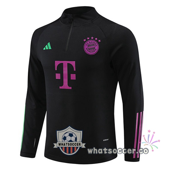 Bayern Munich Soccer Sweater Black 2023-2024
